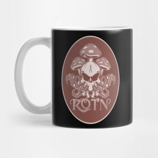 ROTN - octopus skull with shrooms Mug